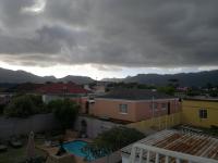 Looking at Kolnicks building - Corner Princessvlei and de Waal Rd ,  Southfield.
Prometheus1 is to the right of the photo near the flat top tree.